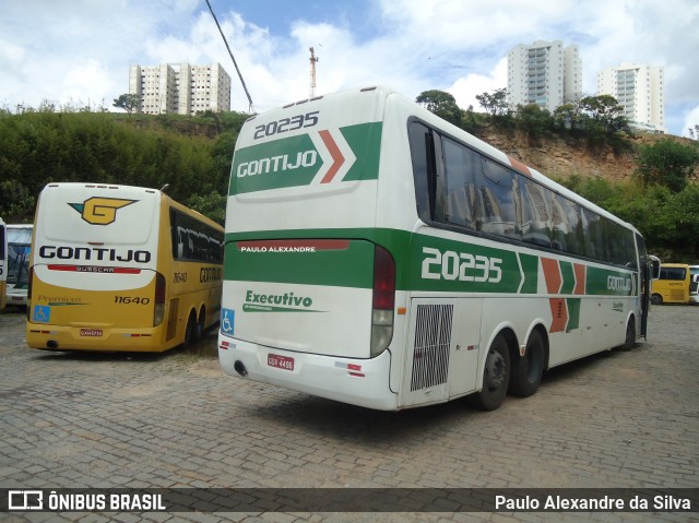 Empresa Gontijo de Transportes 20235 na cidade de Belo Horizonte, Minas Gerais, Brasil, por Paulo Alexandre da Silva. ID da foto: 7883989.