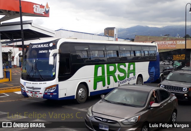 Transportes Arsa  na cidade de San José, San José, Costa Rica, por Luis Felipe Vargas. Número da foto: #7882948.
