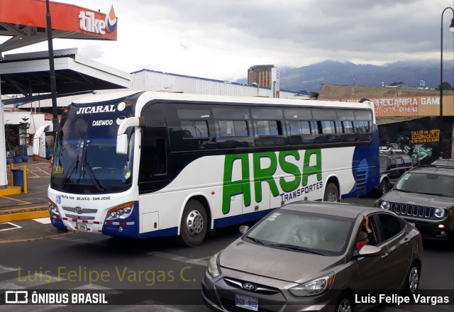 Transportes Arsa  na cidade de San José, San José, Costa Rica, por Luis Felipe Vargas. ID da foto: 7882948.