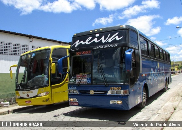 Nogueira e Neiva Turismo 17500 na cidade de São Mateus, Espírito Santo, Brasil, por Vicente de Paulo Alves. ID da foto: 7883475.