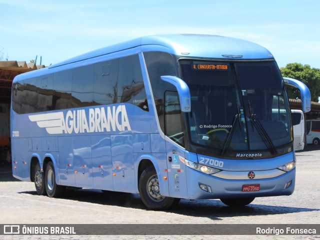 Viação Águia Branca 27000 na cidade de Vitória da Conquista, Bahia, Brasil, por Rodrigo Fonseca. ID da foto: 7883794.