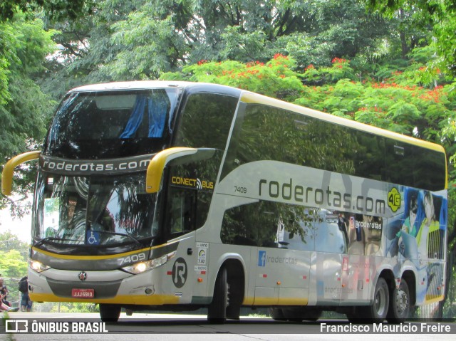 RodeRotas - Rotas de Viação do Triângulo 7409 na cidade de São Paulo, São Paulo, Brasil, por Francisco Mauricio Freire. ID da foto: 7883476.