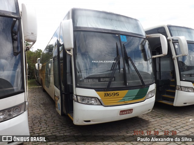 Empresa Gontijo de Transportes 11695 na cidade de Belo Horizonte, Minas Gerais, Brasil, por Paulo Alexandre da Silva. ID da foto: 7803042.