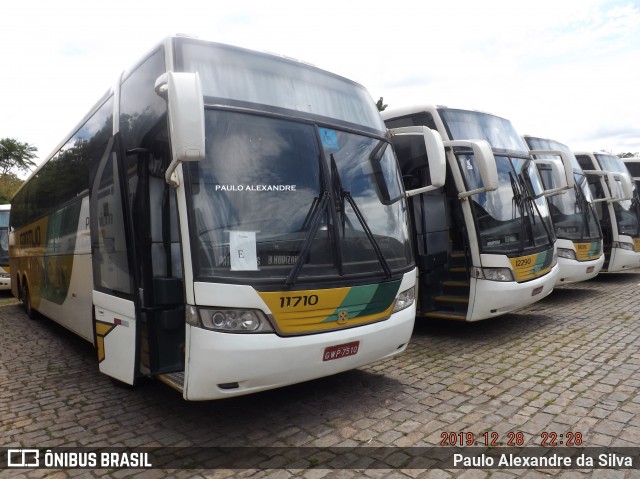 Empresa Gontijo de Transportes 11710 na cidade de Belo Horizonte, Minas Gerais, Brasil, por Paulo Alexandre da Silva. ID da foto: 7803046.