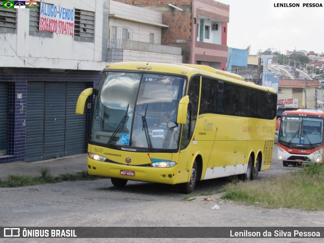 Viação Itapemirim 8635 na cidade de Caruaru, Pernambuco, Brasil, por Lenilson da Silva Pessoa. Número da foto: #7803072.