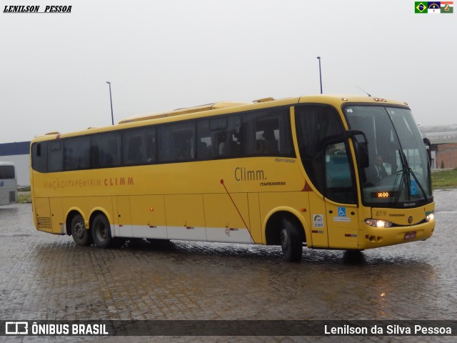 Viação Itapemirim 8709 na cidade de Caruaru, Pernambuco, Brasil, por Lenilson da Silva Pessoa. Número da foto: #7802812.