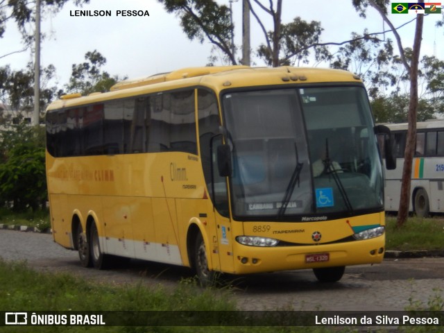 Viação Itapemirim 8859 na cidade de Caruaru, Pernambuco, Brasil, por Lenilson da Silva Pessoa. ID da foto: 7805994.