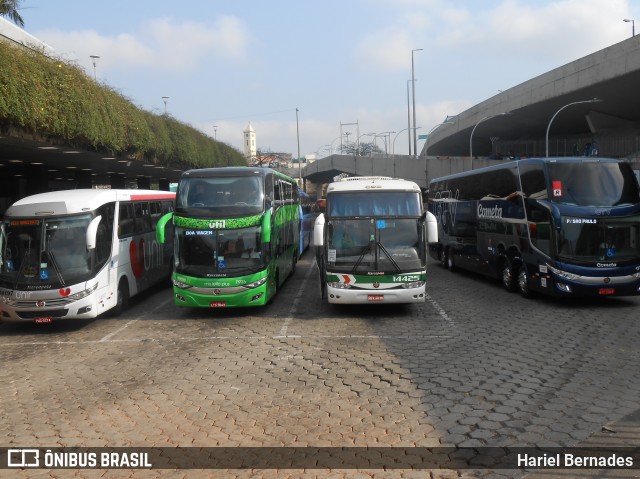Empresa Gontijo de Transportes 14425 na cidade de Belo Horizonte, Minas Gerais, Brasil, por Hariel Bernades. Número da foto: #7805672.