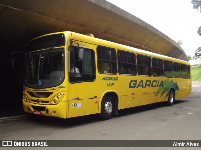 Viação Garcia 7459 na cidade de Londrina, Paraná, Brasil, por Almir Alves. Número da foto: #7804924.