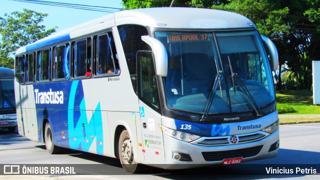 Transtusa - Transporte e Turismo Santo Antônio 135 na cidade de Joinville, Santa Catarina, Brasil, por Vinicius Petris. ID da foto: 7804430.