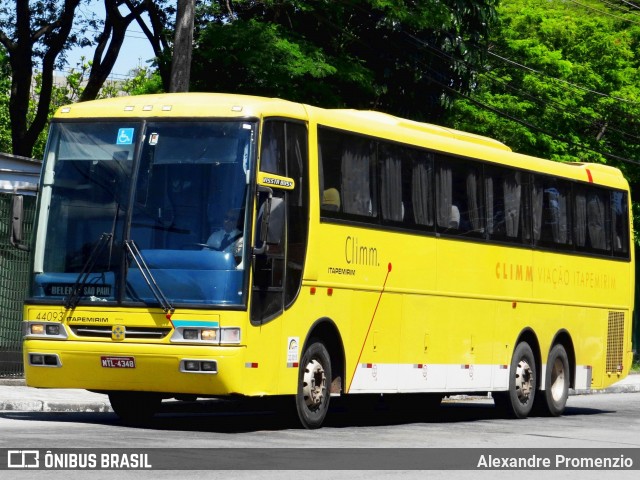 Viação Itapemirim 44093 na cidade de São Paulo, São Paulo, Brasil, por Alexandre Promenzio. Número da foto: #7804772.