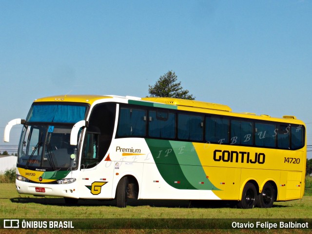 Empresa Gontijo de Transportes 14720 na cidade de Foz do Iguaçu, Paraná, Brasil, por Otavio Felipe Balbinot. ID da foto: 7806271.