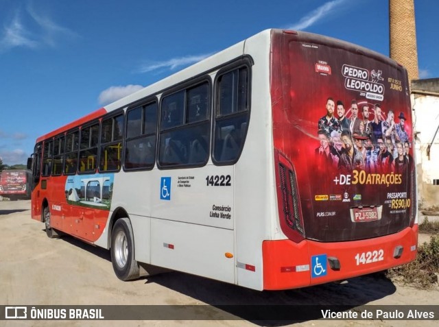 Expresso Unir 14222 na cidade de Pedro Leopoldo, Minas Gerais, Brasil, por Vicente de Paulo Alves. Número da foto: #7807767.