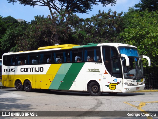 Empresa Gontijo de Transportes 17075 na cidade de São Paulo, São Paulo, Brasil, por Rodrigo Coimbra. ID da foto: 7807676.