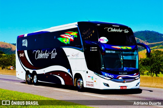 Clebinho Turismo 1040 na cidade de Roseira, São Paulo, Brasil, por Adriano Duarte. Número da foto: #7809378.
