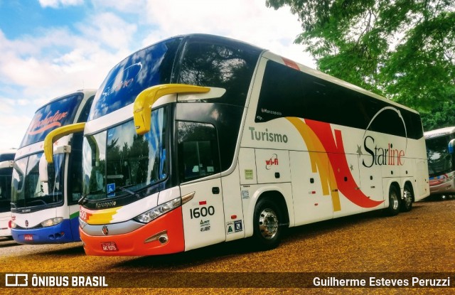 Starline Turismo 1600 na cidade de Atibaia, São Paulo, Brasil, por Guilherme Esteves Peruzzi. Número da foto: #7809338.