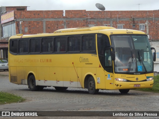 Viação Itapemirim 8525 na cidade de Caruaru, Pernambuco, Brasil, por Lenilson da Silva Pessoa. ID da foto: 7809717.