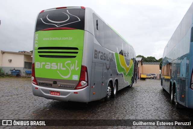 Brasil Sul Linhas Rodoviárias 2795 na cidade de Campo Mourão, Paraná, Brasil, por Guilherme Esteves Peruzzi. ID da foto: 7809549.