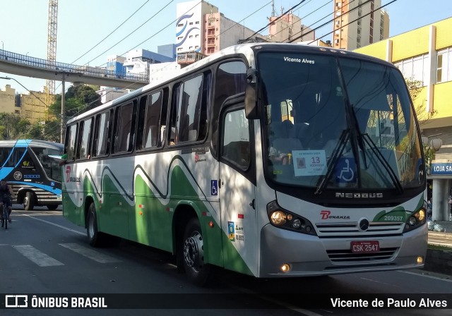 Bonanza Transportes 209357 na cidade de Aparecida, São Paulo, Brasil, por Vicente de Paulo Alves. ID da foto: 7807705.