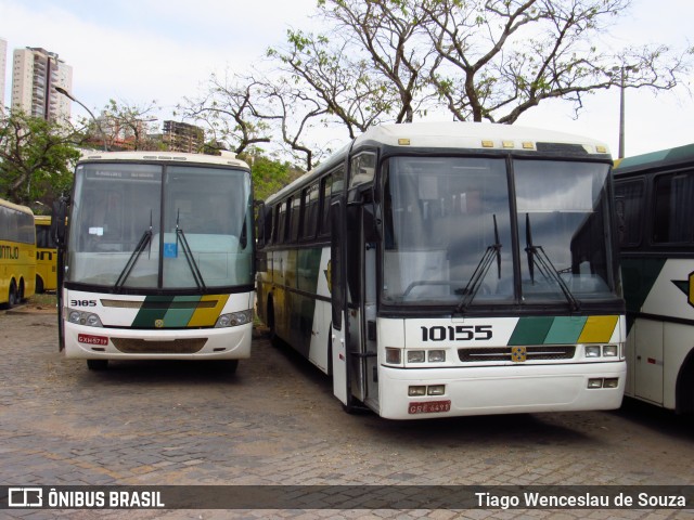 Empresa Gontijo de Transportes 10155 na cidade de Belo Horizonte, Minas Gerais, Brasil, por Tiago Wenceslau de Souza. ID da foto: 7808594.