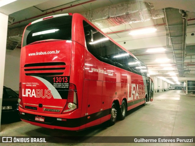 Lirabus 13013 na cidade de São Paulo, São Paulo, Brasil, por Guilherme Esteves Peruzzi. Número da foto: #7809458.