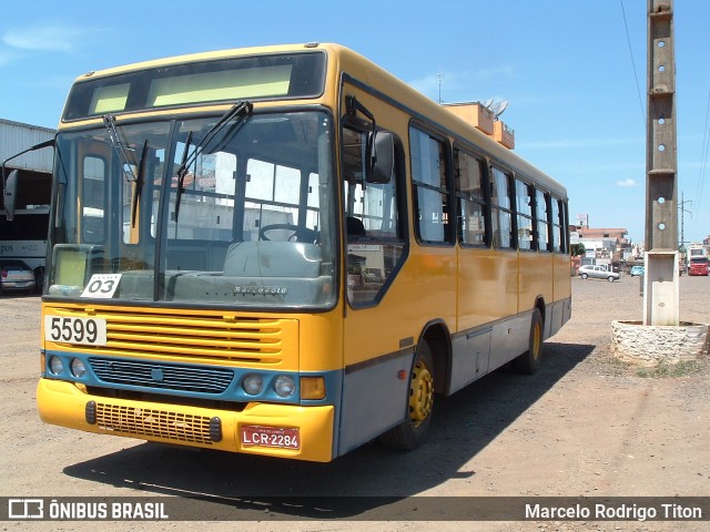 Viação Fraiburgo 5099 na cidade de Campos Novos, Santa Catarina, Brasil, por Marcelo Rodrigo Titon. ID da foto: 7809011.