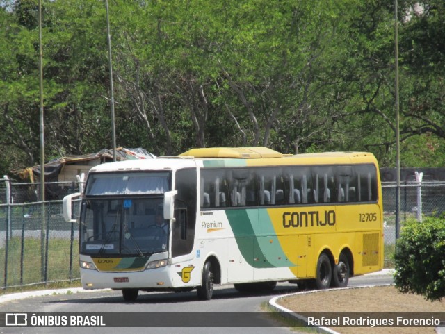 Empresa Gontijo de Transportes 12705 na cidade de Aracaju, Sergipe, Brasil, por Rafael Rodrigues Forencio. ID da foto: 7807143.