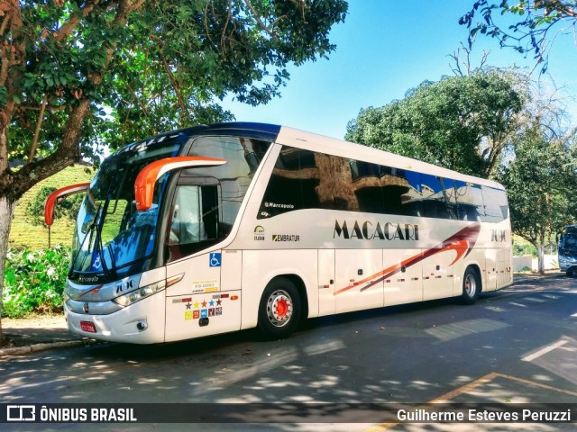 Auto Ônibus Macacari 7090 na cidade de Monte Sião, Minas Gerais, Brasil, por Guilherme Esteves Peruzzi. ID da foto: 7809569.