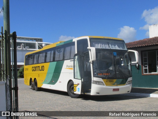 Empresa Gontijo de Transportes 12780 na cidade de Itabaiana, Sergipe, Brasil, por Rafael Rodrigues Forencio. ID da foto: 7807140.