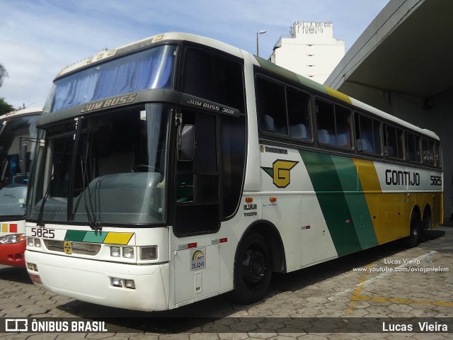 Empresa Gontijo de Transportes 5825 na cidade de Belo Horizonte, Minas Gerais, Brasil, por Lucas Vieira. ID da foto: 7809312.