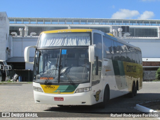 Empresa Gontijo de Transportes 12780 na cidade de Itabaiana, Sergipe, Brasil, por Rafael Rodrigues Forencio. ID da foto: 7807918.