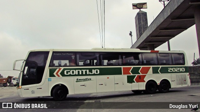 Empresa Gontijo de Transportes 20210 na cidade de Guarulhos, São Paulo, Brasil, por Douglas Yuri. ID da foto: 7809432.