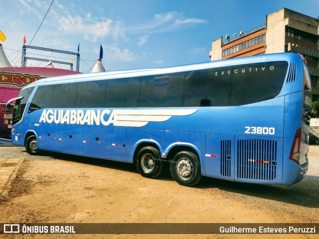 Viação Águia Branca 23800 na cidade de Santo André, São Paulo, Brasil, por Guilherme Esteves Peruzzi. Número da foto: #7809417.