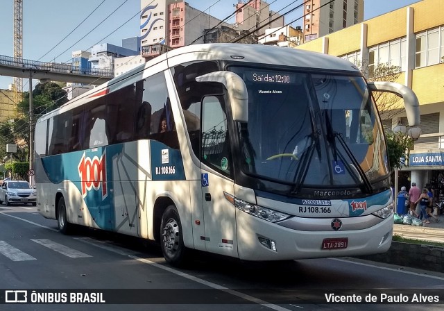 Auto Viação 1001 RJ 108.166 na cidade de Aparecida, São Paulo, Brasil, por Vicente de Paulo Alves. Número da foto: #7807695.