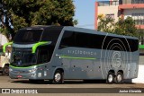 Viação Garcia 8551 na cidade de Foz do Iguaçu, Paraná, Brasil, por Junior Almeida. Número da foto: #7809419.