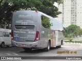 Empresa de Ônibus Pássaro Marron 91.009 na cidade de São José dos Campos, São Paulo, Brasil, por Rogerio Marques. ID da foto: :id.