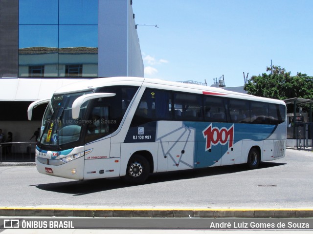 Auto Viação 1001 RJ 108.927 na cidade de Rio de Janeiro, Rio de Janeiro, Brasil, por André Luiz Gomes de Souza. ID da foto: 7812697.