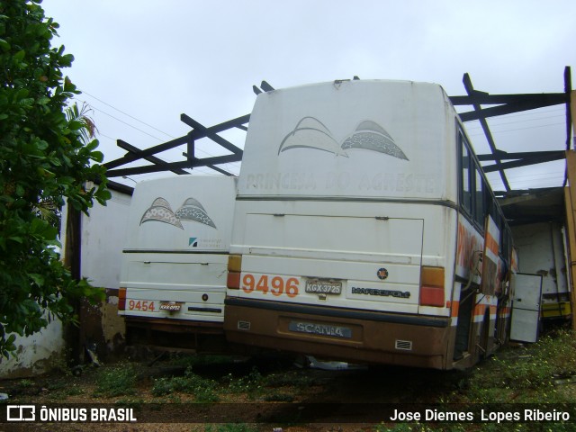Auto Viação Princesa do Agreste 9496 na cidade de Floriano, Piauí, Brasil, por Jose Diemes  Lopes Ribeiro. Número da foto: #7810665.