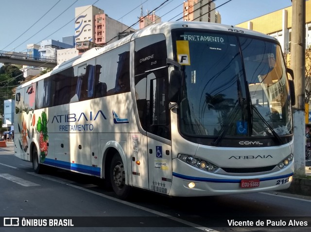 Viação Atibaia São Paulo 2113 na cidade de Aparecida, São Paulo, Brasil, por Vicente de Paulo Alves. ID da foto: 7810664.