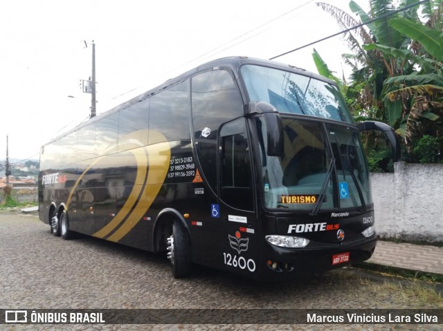 ForteBus Turismo 12600 na cidade de Divinópolis, Minas Gerais, Brasil, por Marcus Vinicius Lara Silva. Número da foto: #7812861.