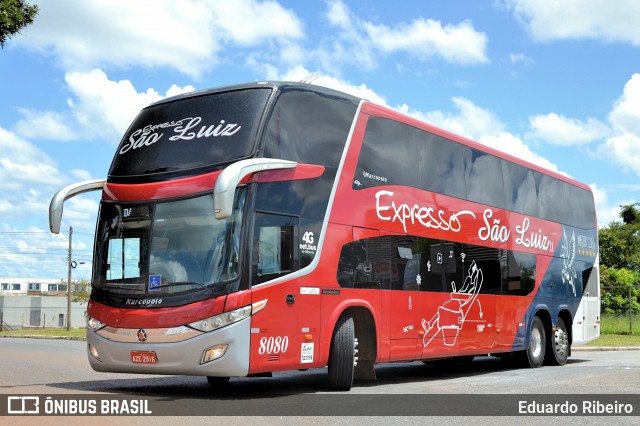 Expresso São Luiz 8080 na cidade de Brasília, Distrito Federal, Brasil, por Eduardo Ribeiro. Número da foto: #7811863.