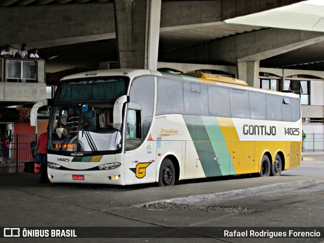 Empresa Gontijo de Transportes 14025 na cidade de Aracaju, Sergipe, Brasil, por Rafael Rodrigues Forencio. Número da foto: #7811146.