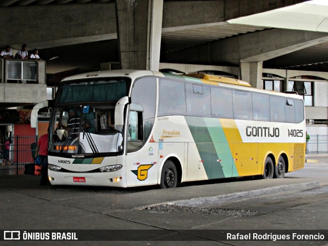 Empresa Gontijo de Transportes 14025 na cidade de Aracaju, Sergipe, Brasil, por Rafael Rodrigues Forencio. ID da foto: 7811146.