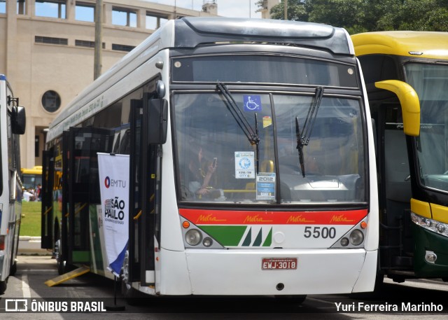 Metra - Sistema Metropolitano de Transporte 5500 na cidade de São Paulo, São Paulo, Brasil, por Yuri Ferreira Marinho. Número da foto: #7810150.