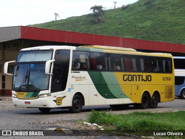 Empresa Gontijo de Transportes 12300 na cidade de Leopoldina, Minas Gerais, Brasil, por Lucas Oliveira. Número da foto: #7810970.