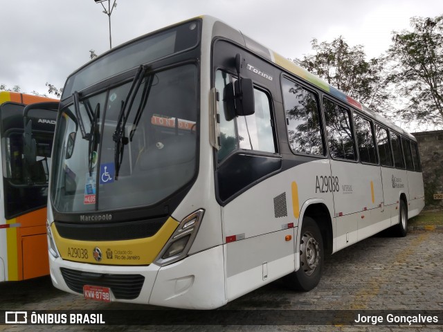 Empresa de Transportes Braso Lisboa A29038 na cidade de Rio de Janeiro, Rio de Janeiro, Brasil, por Jorge Gonçalves. Número da foto: #7810539.