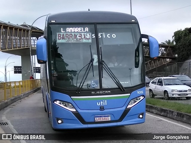 UTIL - União Transporte Interestadual de Luxo 9006 na cidade de Rio de Janeiro, Rio de Janeiro, Brasil, por Jorge Gonçalves. Número da foto: #7810898.