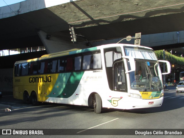 Empresa Gontijo de Transportes 11955 na cidade de Belo Horizonte, Minas Gerais, Brasil, por Douglas Célio Brandao. ID da foto: 7812782.