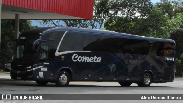 Viação Cometa 719646 na cidade de Guaratinguetá, São Paulo, Brasil, por Alex Ramos Ribeiro. ID da foto: 7812692.