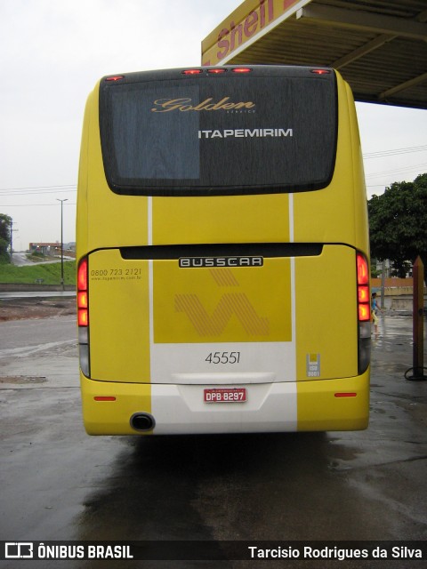 Viação Itapemirim 45551 na cidade de Belo Horizonte, Minas Gerais, Brasil, por Tarcisio Rodrigues da Silva. Número da foto: #7812152.